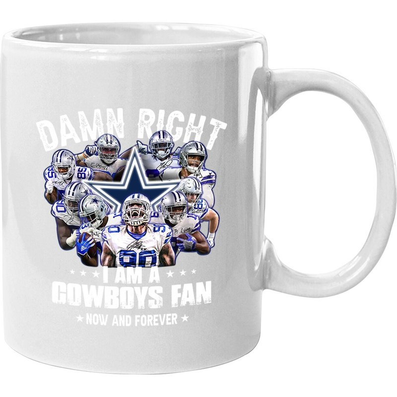 Mug Je suis un fan des Cowboys — Tasses et gobelets