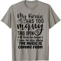 T-shirt Mon Cerveau A Trop D'onglets Ouverts Pour Hommes — T-shirts pour hommes