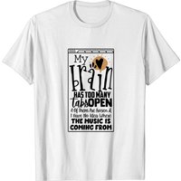 My Brain Has Way Too Many Tabs Open Men's T-Shirt