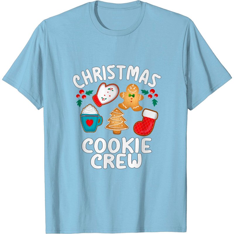 T-shirt Équipe de Pâtisserie de Noël Cookie Crew pour Hommes — T-shirts pour hommes