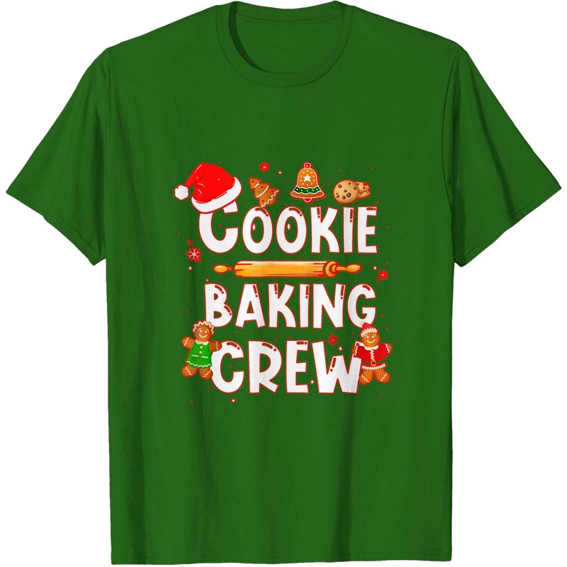 T-shirt pour hommes de l'équipe de cuisson de biscuits de Noël — T-shirts pour hommes
