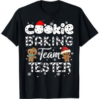 Cookie Baking Team Tester Gingerbread Christmas T-Shirt for Men
