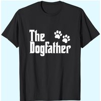 Men's The Dogfather T-Shirt in Black