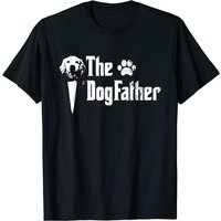 Men's The Dogfather Golden Retriever Dog Dad T-Shirt