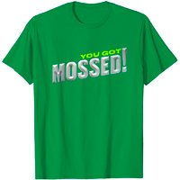 T-shirt You Got Mossed pour hommes en noir