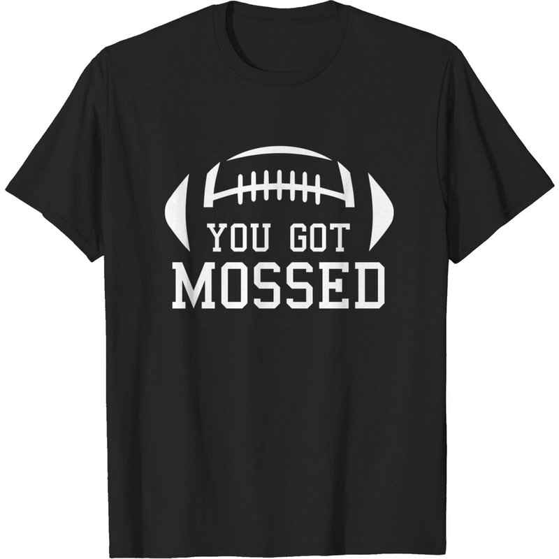 T-shirt You Got Mossed pour hommes en noir