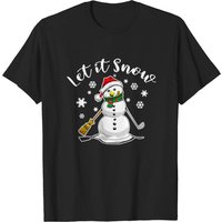 Winter Snowman T-Shirt for Men
