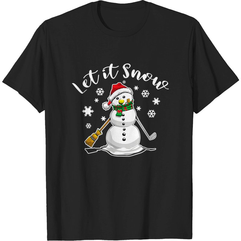 T-shirt Bonhomme de Neige pour Hommes — T-shirts pour hommes