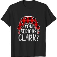 T-shirt assorti de Noël 2021 You Serious Clark? pour hommes — T-shirts pour hommes