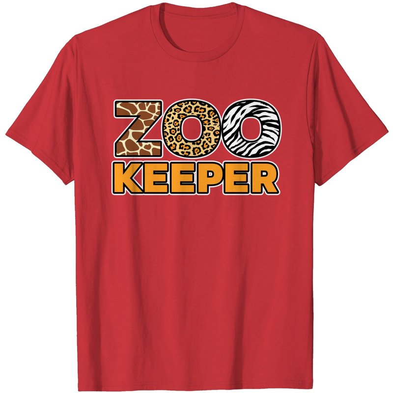 T-shirt Costume Gardien de Zoo pour Hommes - Savane Africaine — T-shirts pour hommes