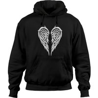 Hoodie Angels avec Ailes au Dos Zippé pour Unisexe — Sweats à capuche pour hommes