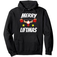 Hoodie Pullover de Noël Santa Musculation — Sweats à capuche pour hommes