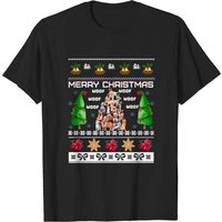 T-shirt pour hommes avec chapeaux de Noël pour chiens et amoureux des chiots — T-shirts pour hommes
