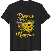 T-shirt Mamaw Béni d'être Appelé Mamaw Tournesol pour Hommes — T-shirts pour hommes