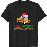 T-shirt de Noël pour Chauffeur de Bus Scolaire — T-shirts pour hommes