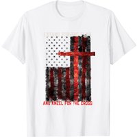 I Stand For The Flag And Kneel For The Cross T-Shirt for Men