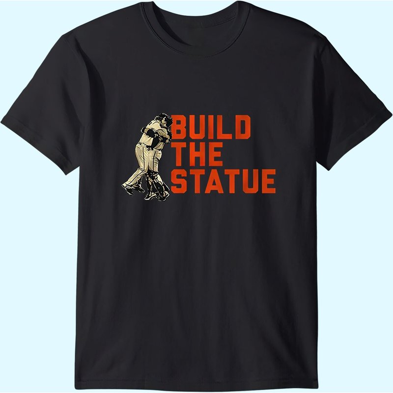Buster Posey Build The Statue Men's T-Shirts