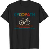 Cycopath Vintage Cycling Road Bike Racing T-Shirt for Men