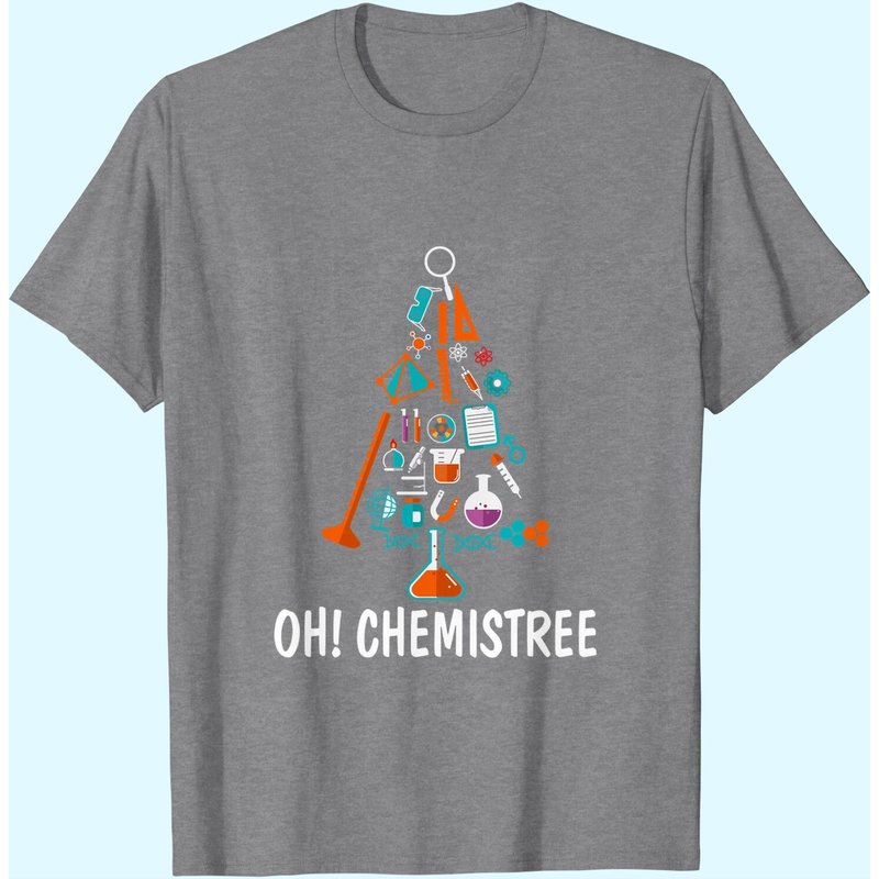 T-shirts de Noël Chemistree pour hommes — T-shirts pour hommes