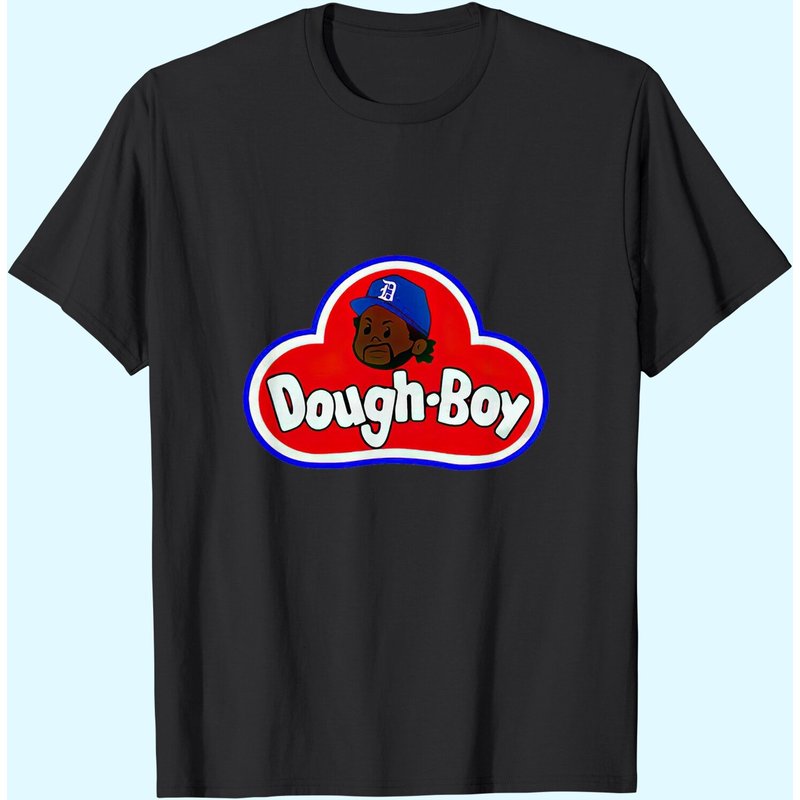 T-shirts noirs Doughboy pour hommes — T-shirts pour hommes