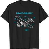 How Planes Fly Men's Aviation T-Shirt