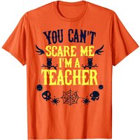 T-shirt d'Halloween You Can't Scare Me I'm A Teacher pour hommes — T-shirts pour hommes