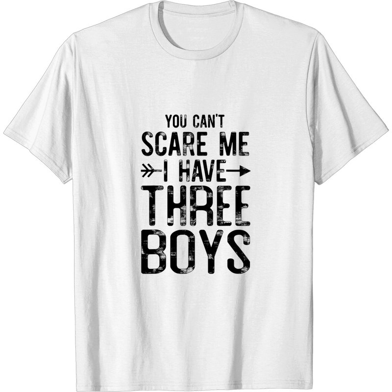 Vous ne pouvez pas me faire peur, j'ai trois garçons T-shirt pour hommes — T-shirts pour hommes