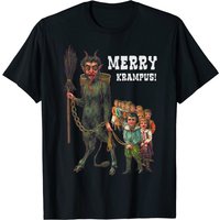 T-shirt Vintage Krampus de Noël pour hommes
