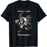 T-shirt Greetings From The Krampus pour hommes — T-shirts pour hommes