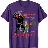 T-shirt Krampus de Seasons Beatings pour hommes