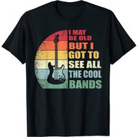 Je Suis Peut-Être Vieux Mais J'ai Vu Tous Les Groupes Cool T-shirt — T-shirts pour hommes