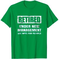 T-shirt Retraité Sous Nouvelle Direction Voir Femme Pour Détails — T-shirts pour hommes
