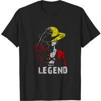 T-shirt Monkey D. Legend No One Luffy pour hommes — T-shirts pour hommes