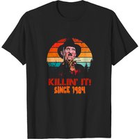 T-shirts Freddy Krueger pour hommes en noir — T-shirts pour hommes