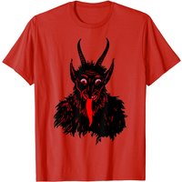 T-shirt Vintage Krampus Creepy Noël pour hommes — T-shirts pour hommes