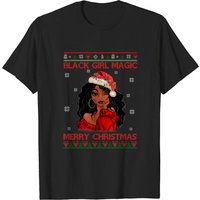 T-Shirt Black Girl Magic Joyeux Noël pour Hommes — T-shirts pour hommes