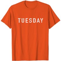 T-shirt Distressé 'Mardi' de la série Jours de la Semaine pour Hommes — T-shirts pour hommes