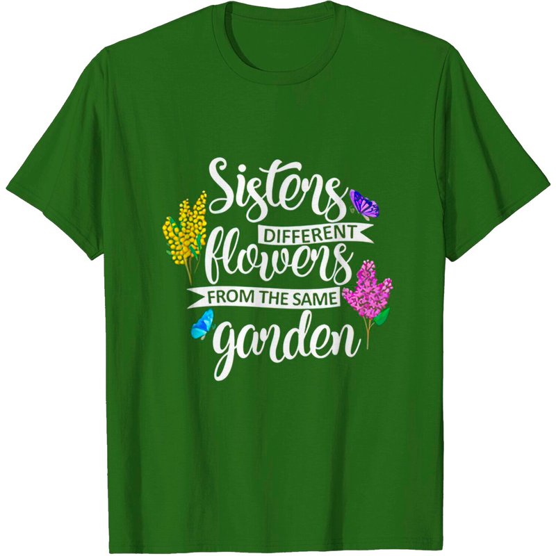 T-shirts Sisters Fleurs Différentes Du Même Jardin pour Hommes — T-shirts pour hommes