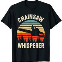 Lumberjack Custom T-shirt for Men - Chainsaw Whisperer Design