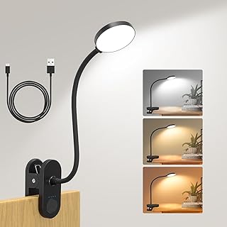 61 LED Rechargeable Reading Lamp with 3 Color Modes and 10 Brightness Levels — Led Desk Lamp