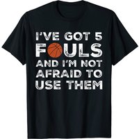 T-shirt de basketball Hoops 5 Fouls pour hommes — T-shirts pour hommes