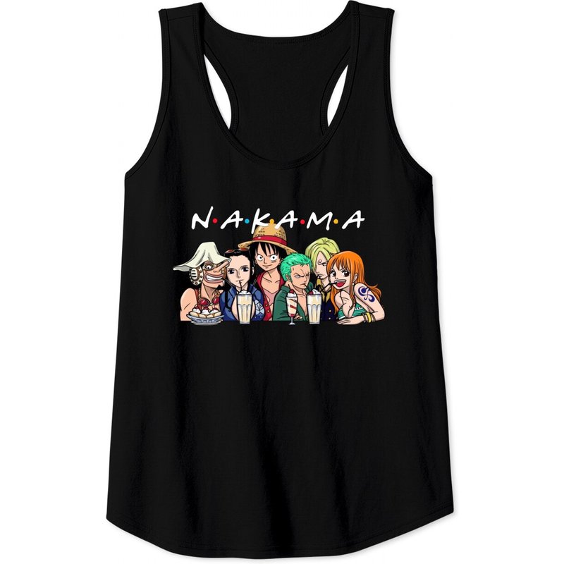 Luffy Friends The Pirate King Tank Tops for Men