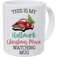 Hallmark Christmas Movie Watching Mug