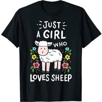 T-shirt Sheep Meme pour hommes - Just A Girl Who Loves Sheep