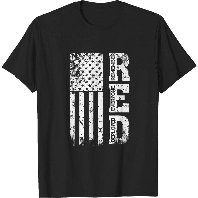 T-shirt Remember Everyone Veteran Deployed Red Friday pour hommes — T-shirts pour hommes