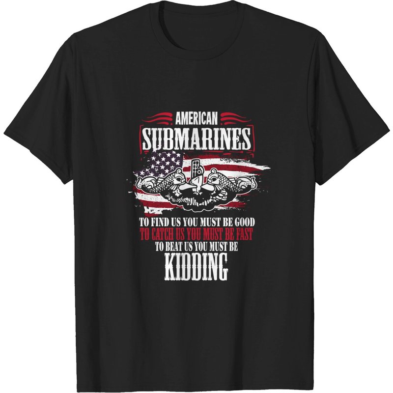 US Military Submarine Veteran T-Shirt for Men — Mens T Shirts