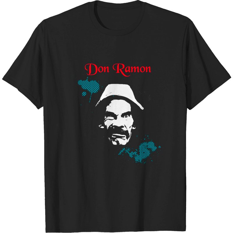 T-shirt Don Ramon pour hommes en noir — T-shirts pour hommes