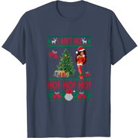 I Ain't No Ho Ho Ho Black Girl Christmas T-Shirt for Men — Mens T Shirts