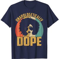 T-shirt Unapologetically Dope Black Pride Melanin pour hommes