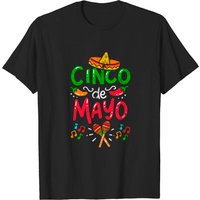 T-shirt Vintage Cinco De Mayo pour Hommes - Noir — T-shirts pour hommes